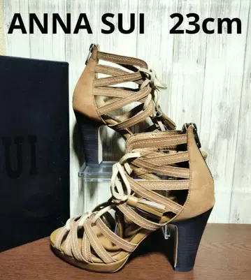 새상품급 레어 ANNA SUI 안나수이 부츠 샌들 사이즈 23cm
