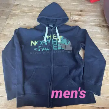 THE NORTH FACE M 블랙 후드 부착 후드티