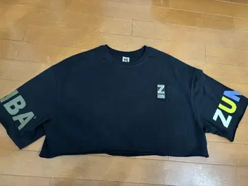 오버 사이즈 블랙 T셔츠 컬러풀 프린트
