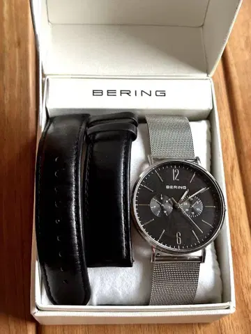 BERING 베링 손목시계 changes 블랙 다이얼