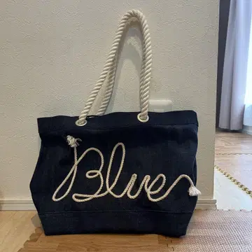 블루블루 BLUEBLUE 데님 가방 미사용 네이비 가방