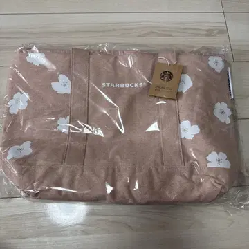 미사용 새상품 STARBUCKS SAKURA2025 보냉 토트백