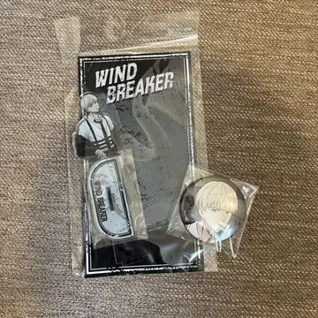 WINDBREAKER 아크릴 스탠드 캔뱃지 락 가죽 카지 렌