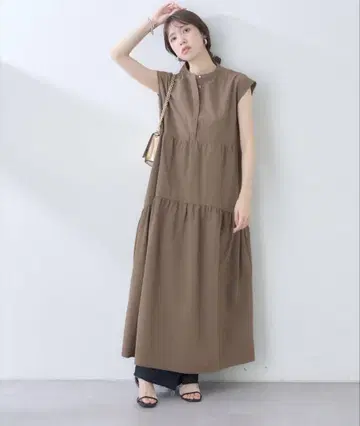 새상품 natural couture 티어드 원피스 스커트 블라우스