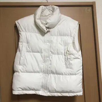 DAZY 다운 베스트 화이트