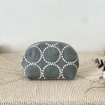 미나 페르호넨 쉘 파우치 tambourine green
