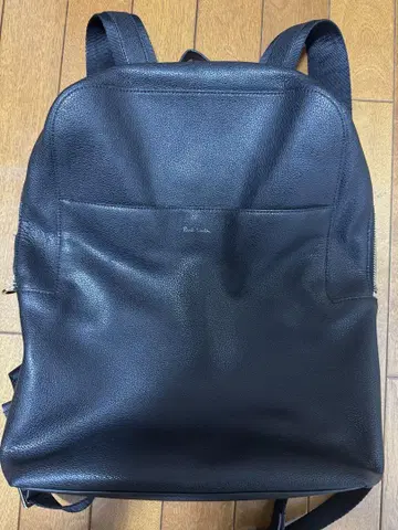 폴스미스 가죽백 블랙 백팩 폴스미스 백