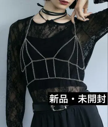 HARE [완판템] 메탈 체인 뷔스티에 미개봉 새상품
