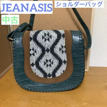[ 중고 ] 숄더백 JEANASIS 지나시스 그린