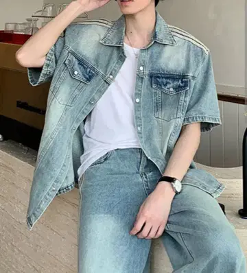 otte 서울 데님 셔츠