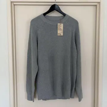 [미사용 새상품] 무인양품 크루넥 스웨터 XL 니트