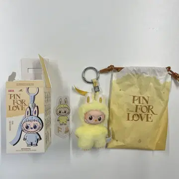 [ F ] LABUBU PIN FOR LOVE 봉제 인형 펜던트