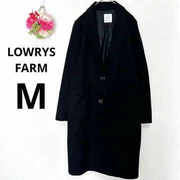 a4699 LOWRYS FARM 체스터 코트 블랙 아우터 구제 의류