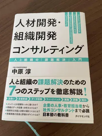 인재 개발 조직 개발 컨설팅 사람과 조직의 [과제 해결] 입문