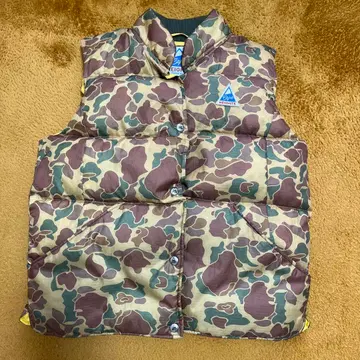 cape HEIGHTS 카모 패턴 베스트 S 사이즈