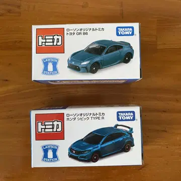 로손 오리지널 토미카 GR 86 & 시빅 TYPE R 세트