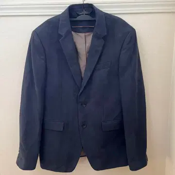 네이비 테일러드 자켓 2버튼