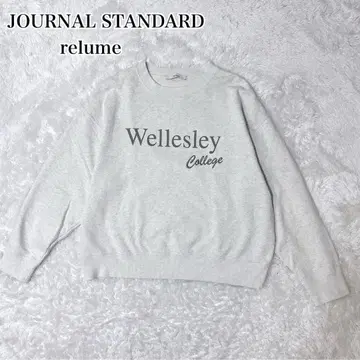 JOURNAL STANDARD relume 로고 맨투맨 2023AW