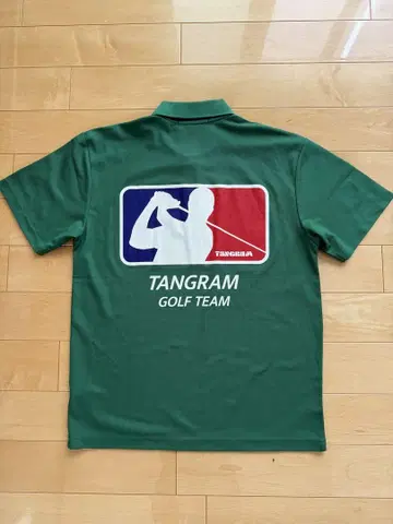 TANGRAM 골프 팀 피케 셔츠 M 사이즈