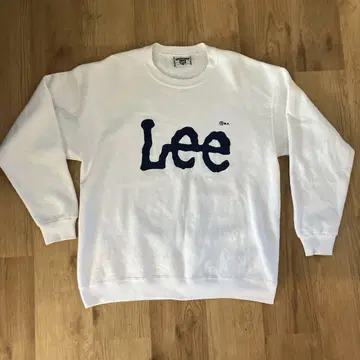 90s Lee 로고 프린트 맨투맨 트레이닝복 사이즈 L