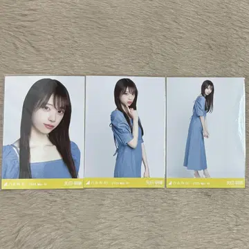노기자카46 야타 모에카 브로마이드 데님 원피스 컴프
