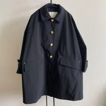 MACKINTOSH HUMBIE 별주 블랙 리사이클 폴리에스테르