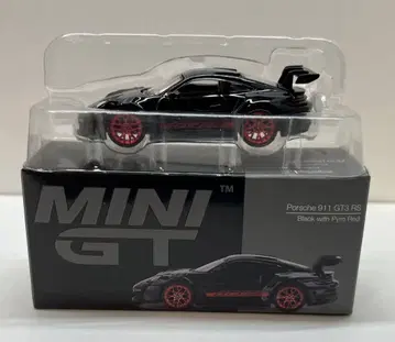 Mini GT 포르쉐 911 992 GT3RS 제트 블랙 메탈릭