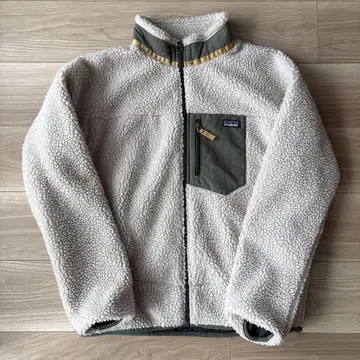 Patagonia 키즈 레트로X 자켓 카키