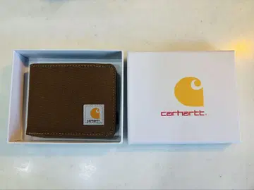 carhartt 브라운 접이식 지갑
