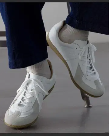 GERMAN TRAINER/저먼 트레이너 레이스업 스니커즈