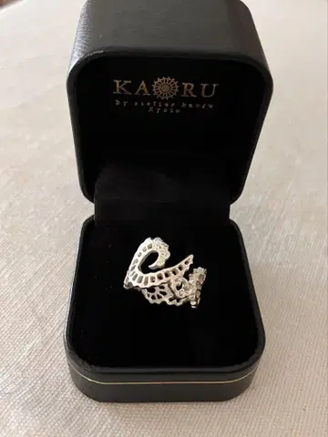 아름다운 전통적 디자인 KAORU 스와토우 반지 L / 옵션 가공