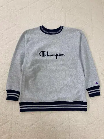 챔피온 Champion 90s USA제 리버스 위브 네이비 자수