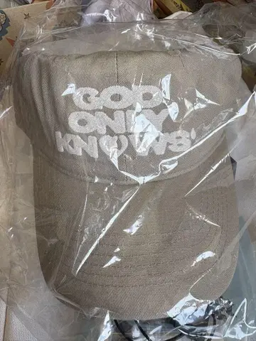 GOD ONLY KNOWS 베이지 캡 이와타 타카노리