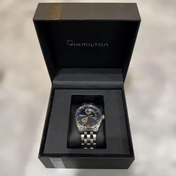 오늘까지! HAMILTON 자동 와인딩 손목시계 블루
