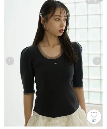 스나이델 차코트 니트