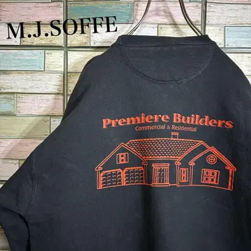 [ USA 제조 ] M.J.SOFFE 맨투맨 트레이닝복 빅 프린트