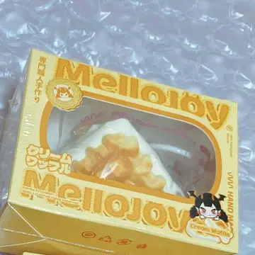 mellojoy 스퀴즈 삼각형 와플