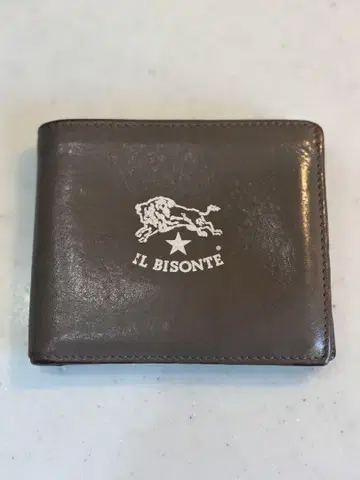 IL BISONTE 접이식 지갑 브라운