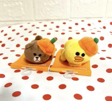 LINE FRIENDS 브라운 샐리 헤어핀 할로윈 한국