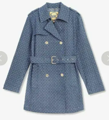 MICHAEL KORS 데님 트렌치 코트