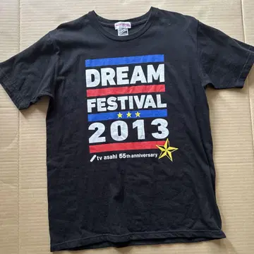 TV 아사히 DREAM FESTIVAL 2013 T셔츠 M사이즈