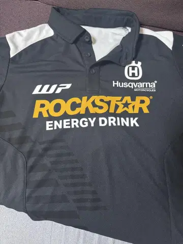 Husqvarna Rockstar Energy Drink 피케 셔츠