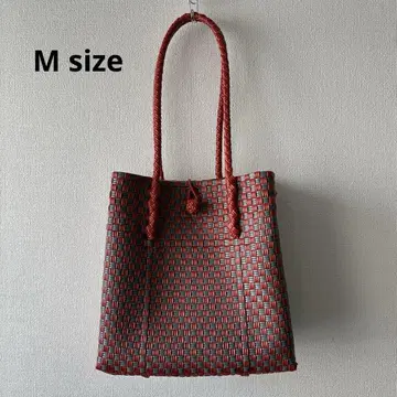 미사용 새상품 [ mekearisa 메리사 ] 구미 백 M 커피 체리