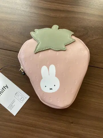 미피 딸기 모양 파우치