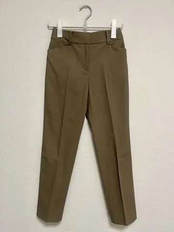 PLST 린넨 블렌드 스틱 팬츠 XS