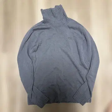 LACOSTE 그레이 터틀넥 니트 US S