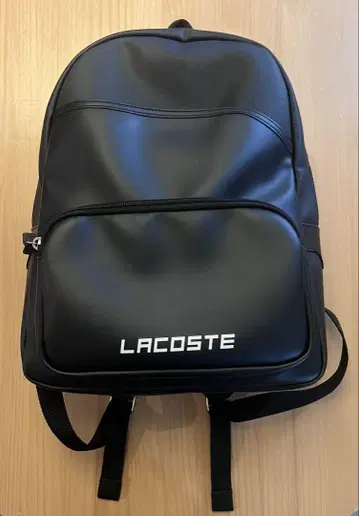 LACOSTE 블랙 백팩