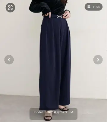 [natural couture] 비트 벨트 스트레치 팬츠