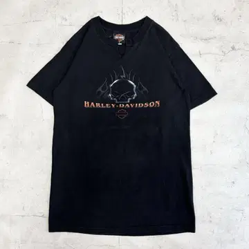 USA제 Harley-Davidson 컷오프 Tee