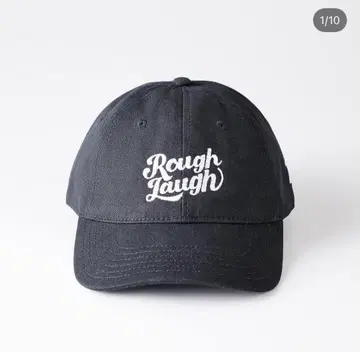 러프 래프 블랙 골프 캡